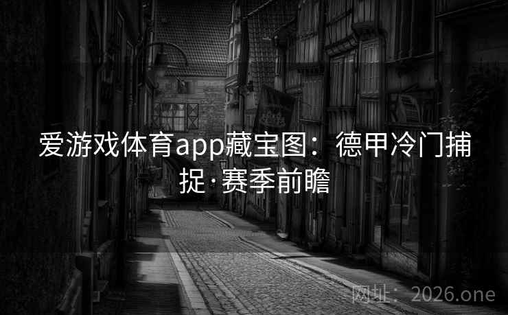 爱游戏体育app藏宝图：德甲冷门捕捉·赛季前瞻