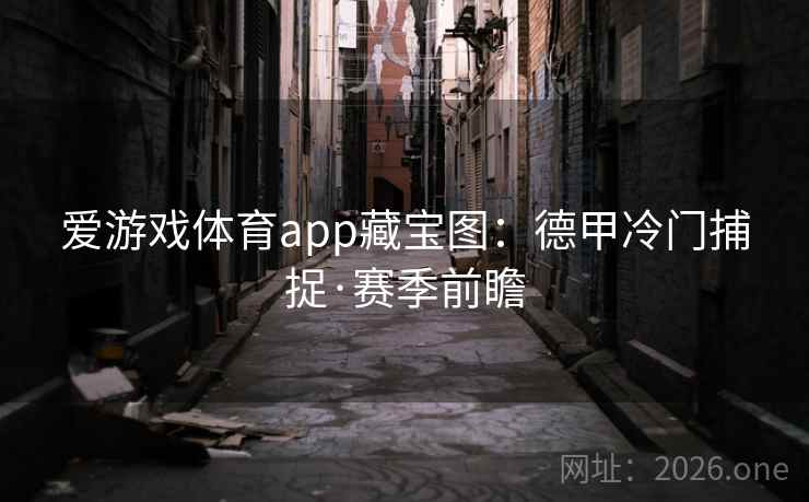 爱游戏体育app藏宝图:德甲冷门捕捉·赛季前瞻